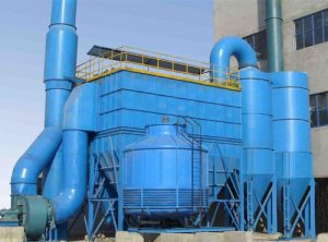 脉动反吹扁布袋除尘器工作原理